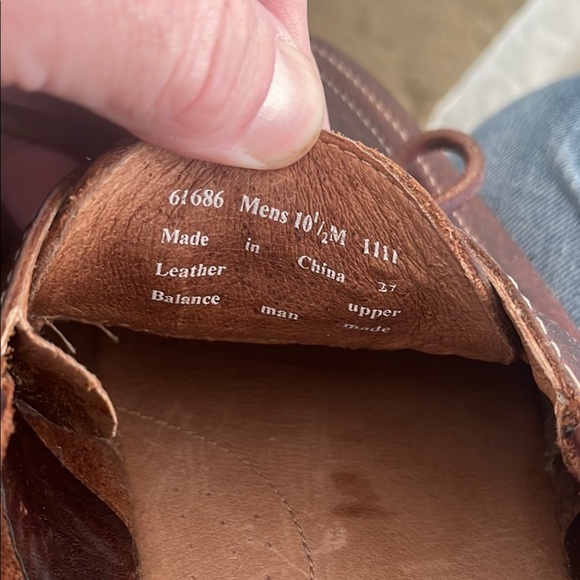 Clarks Men's Brown Leather Boat Shoes - Picture 6 of 6